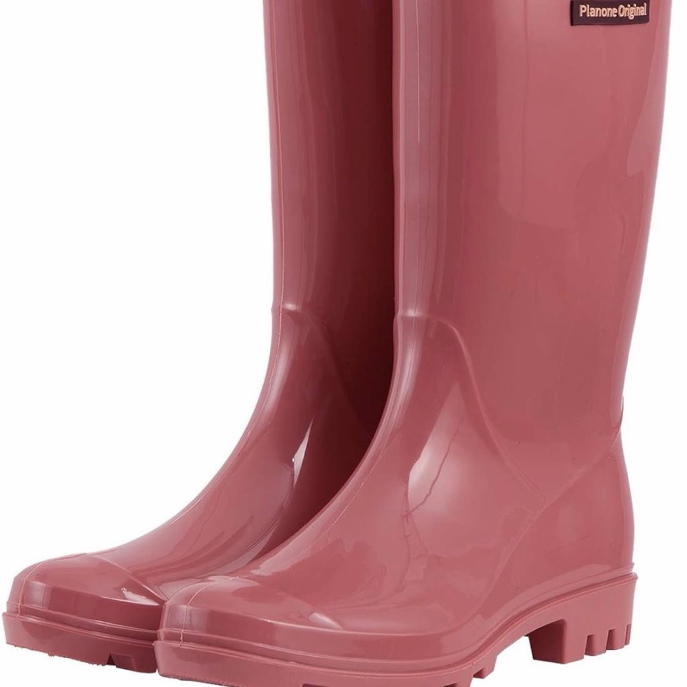 Women's muave Rain Boots
